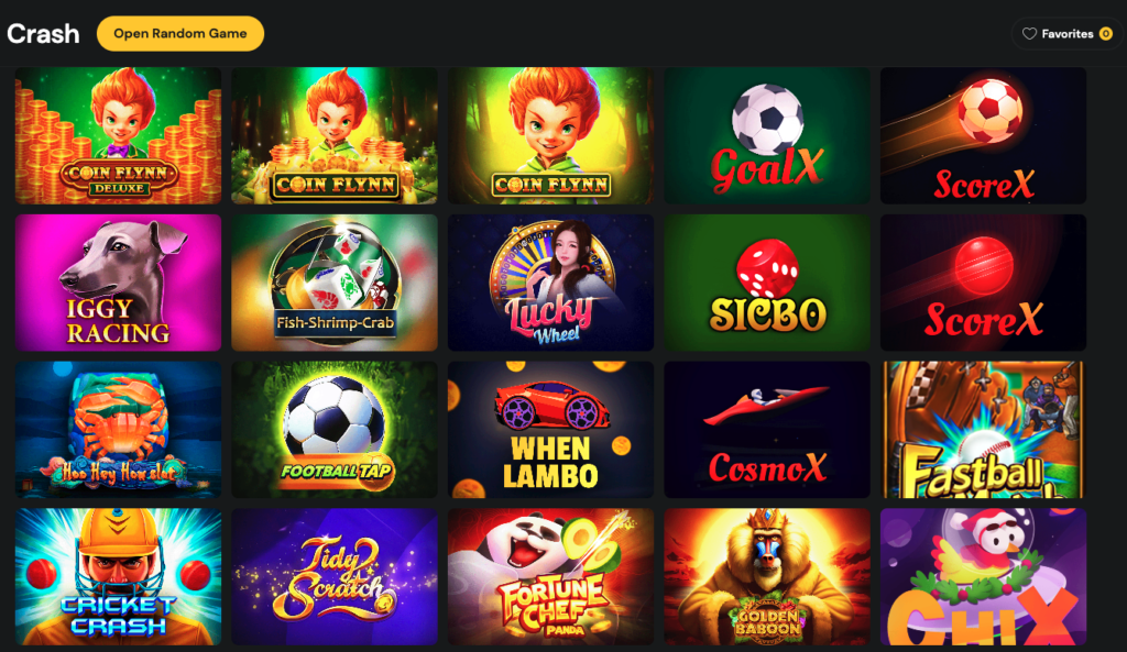 popular crash games at credit card casinos